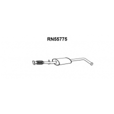 RN55775 VENEPORTE Средний глушитель выхлопных газов