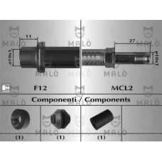 80897 Malo Тормозной шланг