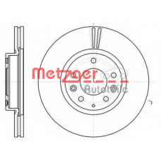 61235.10 METZGER Тормозной диск