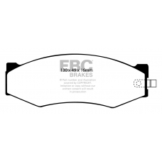 DP527 EBC Brakes Колодки тормозные