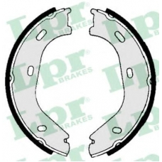 01840 LPR Комплект тормозных колодок, стояночная тормозная с