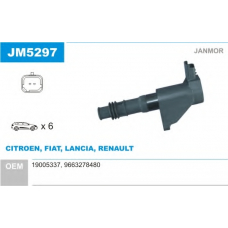 JM5297 JANMOR Катушка зажигания