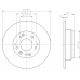 MDC999 MINTEX Тормозной диск