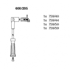 600/205 BREMI Комплект проводов зажигания