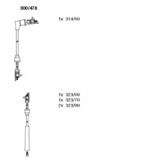 300/478 BREMI Комплект проводов зажигания