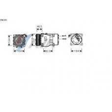 CNK201 AVA Компрессор, кондиционер
