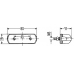 2KA 001 389-107 HELLA Фонарь освещения номерного знака