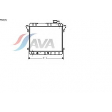 FT2015 AVA Радиатор, охлаждение двигателя