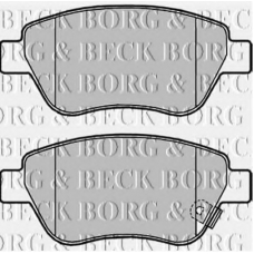 BBP2000 BORG & BECK Комплект тормозных колодок, дисковый тормоз