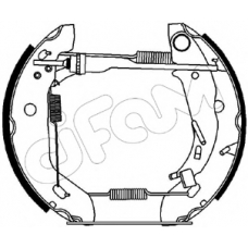 151-171 CIFAM Комплект тормозных колодок