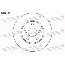 BS7619B FTE Тормозной диск