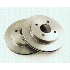 8120 16123 TRIDON Brake discs, rear