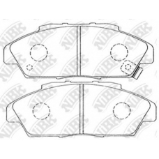 PN8223 NiBK Комплект тормозных колодок, дисковый тормоз