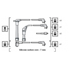 941318111091 MAGNETI MARELLI Комплект проводов зажигания