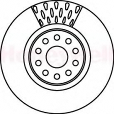 562085B BENDIX Тормозной диск