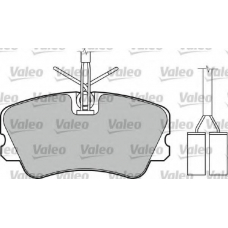 598289 VALEO Комплект тормозных колодок, дисковый тормоз