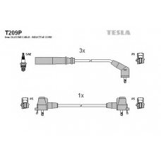 T209P TESLA Комплект проводов зажигания