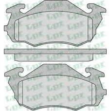 05P959 LPR Комплект тормозных колодок, дисковый тормоз