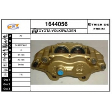 1644056 SNRA Тормозной суппорт