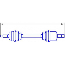 12430 SERCORE Приводной вал