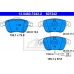 13.0460-7242.2 ATE Комплект тормозных колодок, дисковый тормоз