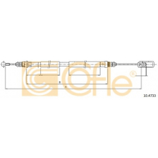 10.4733 COFLE Трос, стояночная тормозная система