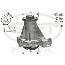 PA11134 GGT Водяной насос