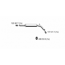 131025 ERNST Средний глушитель выхлопных газов