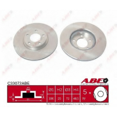 C33072ABE ABE Тормозной диск