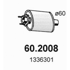 60.2008 ASSO Предглушитель выхлопных газов