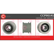 CCP90141 CASCO Ременный шкив, генератор