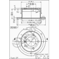 08.7724.10 BREMBO Тормозной диск