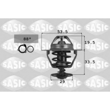 3306038 SASIC Термостат, охлаждающая жидкость