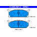 13.0460-5961.2 ATE Комплект тормозных колодок, дисковый тормоз