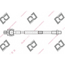 DR1025 DJ PARTS Осевой шарнир, рулевая тяга