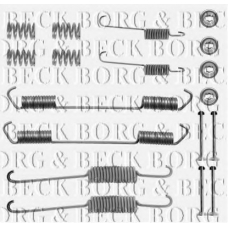 BBK6105 BORG & BECK Комплектующие, колодки дискового тормоза