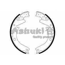 C016-15 ASHUKI Комплект тормозных колодок
