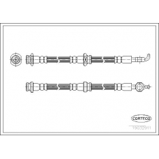 19032911 CORTECO Тормозной шланг