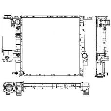 2108641 BEHR Radiator