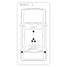 17.0338 COFLE Трос, стояночная тормозная система