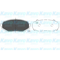 KBP-4521 KAVO PARTS Комплект тормозных колодок, дисковый тормоз