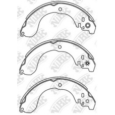 FN1264 NiBK Комплект тормозных колодок