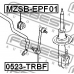 0523-TRBF FEBEST Тяга / стойка, стабилизатор