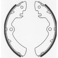 BS683 QUINTON HAZELL Комплект тормозных колодок