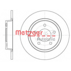6880.00 METZGER Тормозной диск