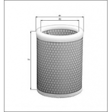 LX 120 KNECHT Воздушный фильтр