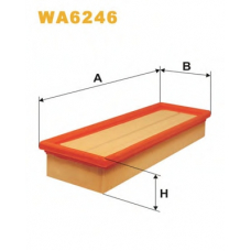 WA6246 WIX Воздушный фильтр