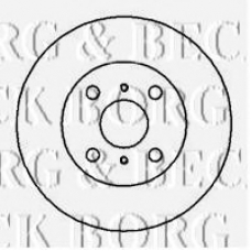 BBD4924 BORG & BECK Тормозной диск