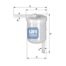 31.022.00 UFI Топливный фильтр