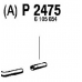 P2475 FENNO Труба выхлопного газа